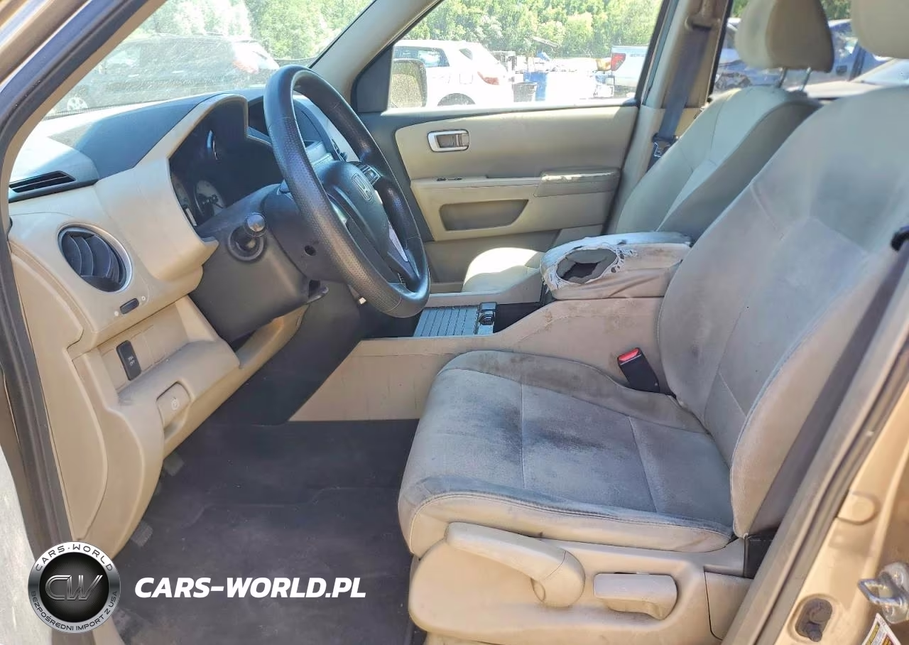 2010 Honda Pilot Lx VIN:5FNYF4H26AB006113 - 7