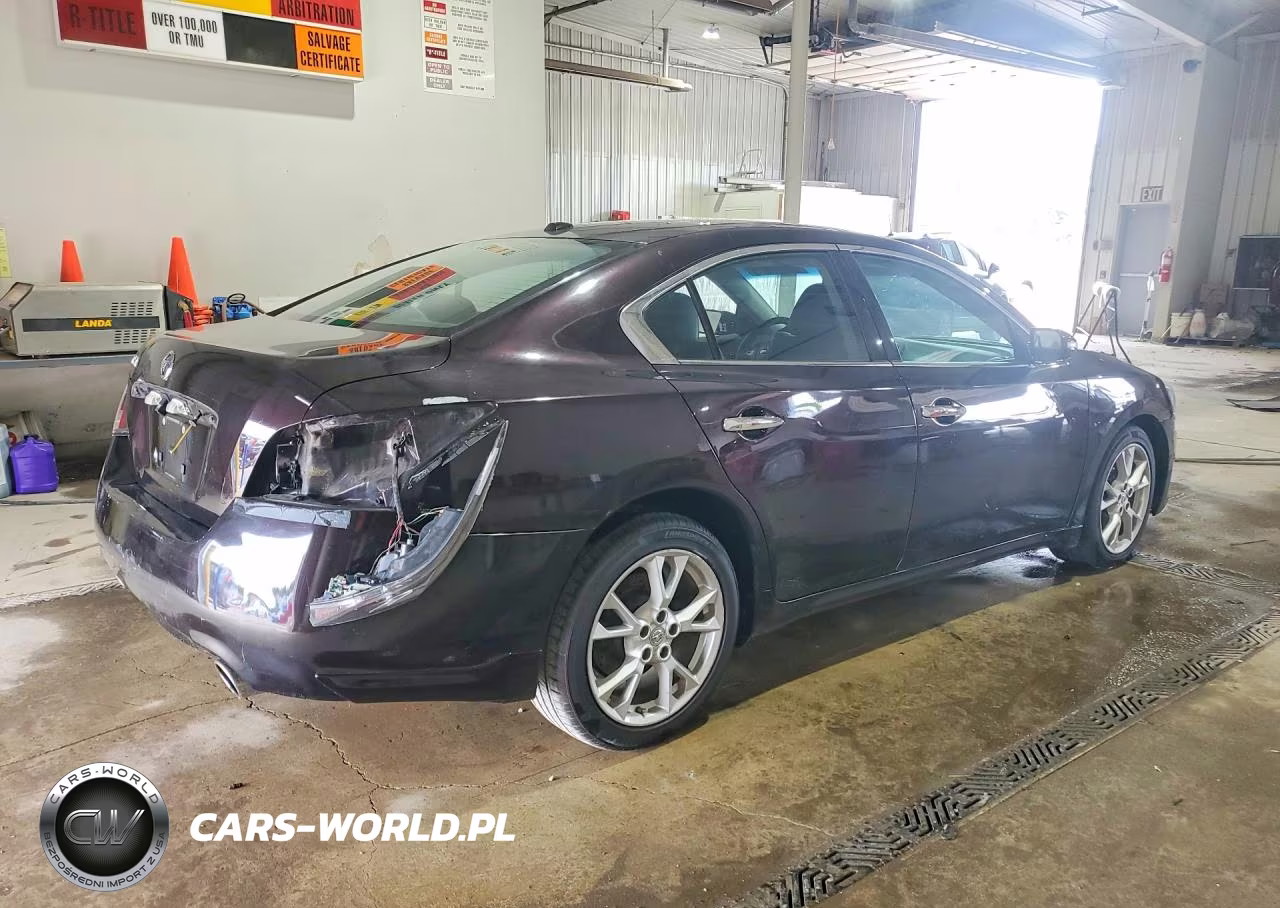 2012 Nissan Maxima 3.5 S VIN:1N4AA5AP6CC840982 - 3