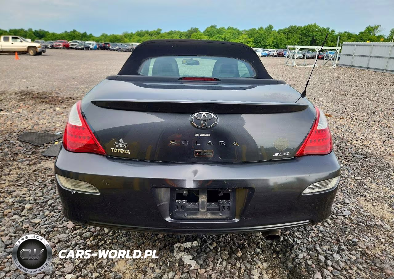 2007 Toyota Camry Solara Sle V6 VIN:4T1FA38P07U123256 - 6