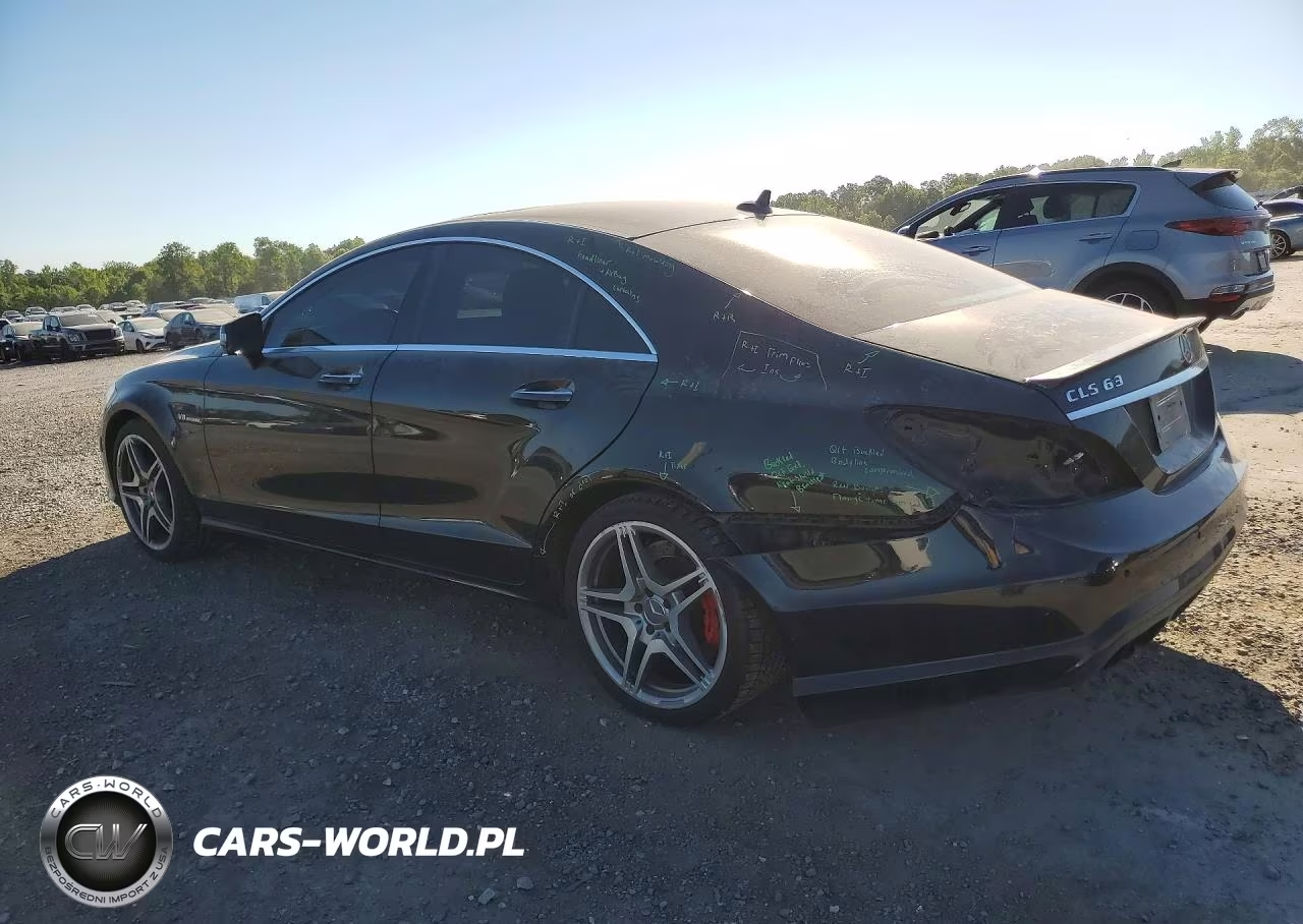 2014 Mercedes-Benz Cls 63 Amg S-Model VIN:WDDLJ7GB1EA105423 - 2