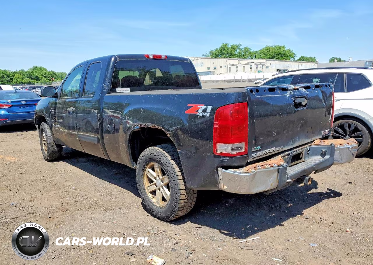 2010 GMC Sierra K1500 Sle VIN:1GTSKVE35AZ132512 - 2
