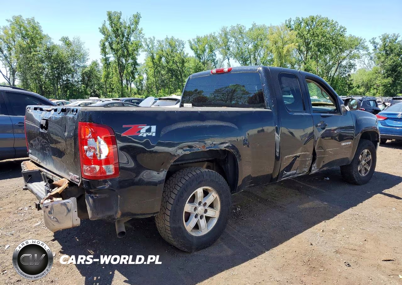 2010 GMC Sierra K1500 Sle VIN:1GTSKVE35AZ132512 - 3