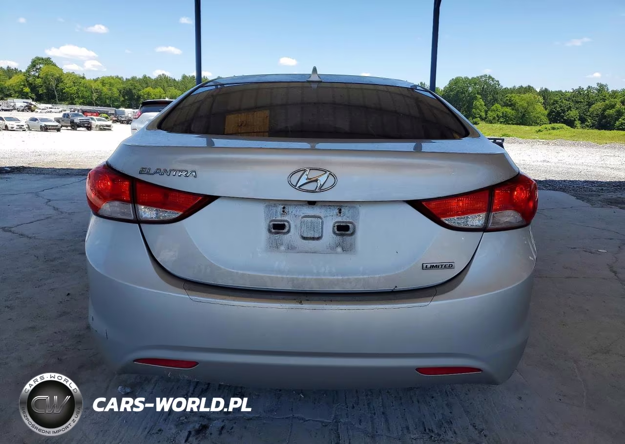 2012 Hyundai Elantra Limited VIN:KMHDH4AE9CU304979 - 6