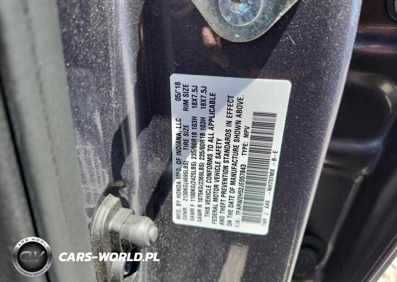 2018 Honda Cr-V Ex VIN:7FARW2H52JE057843 - 13