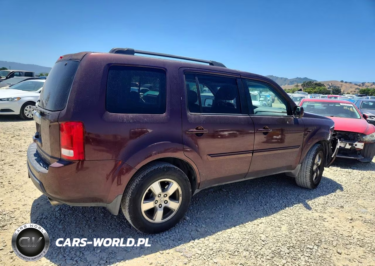 2009 Honda Pilot Exl VIN:5FNYF38569B014910 - 3