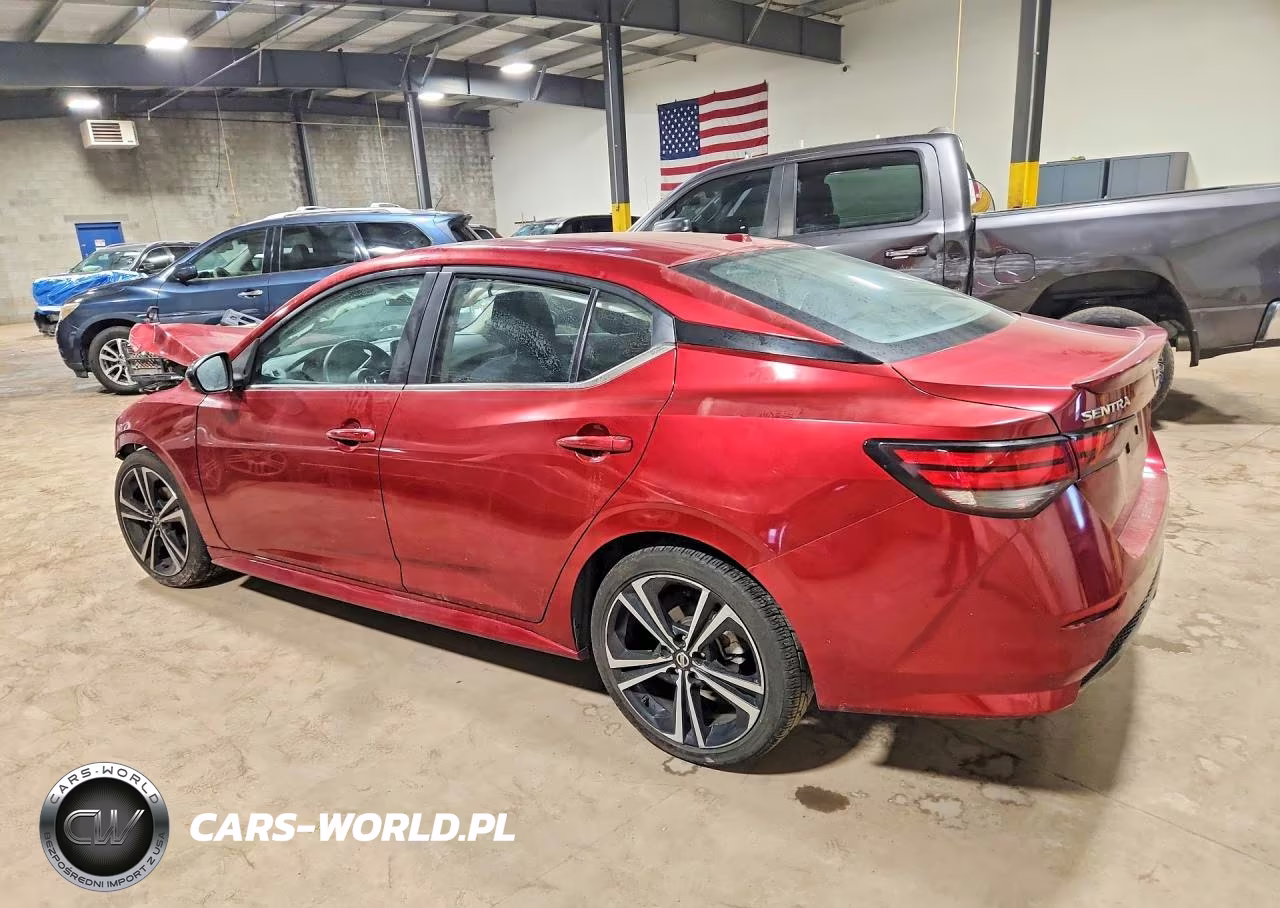 2021 Nissan Sentra Sr VIN:3N1AB8DV7MY232905 - 2