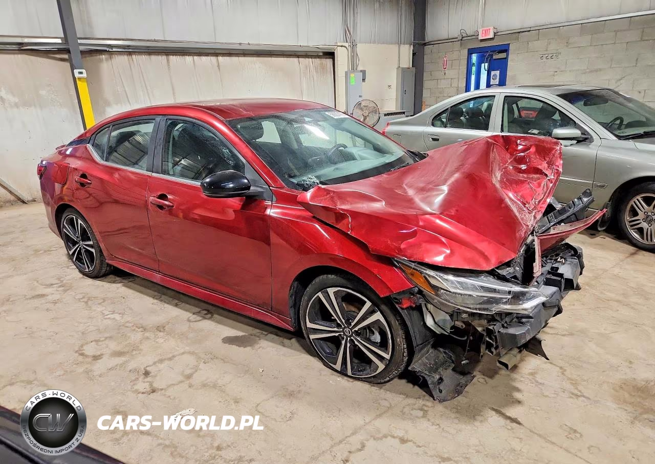 2021 Nissan Sentra Sr VIN:3N1AB8DV7MY232905 - 4