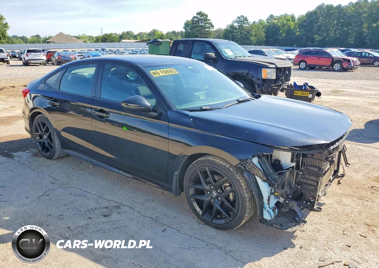 2022 Honda Civic Sport VIN:2HGFE2F55NH601371 - 4