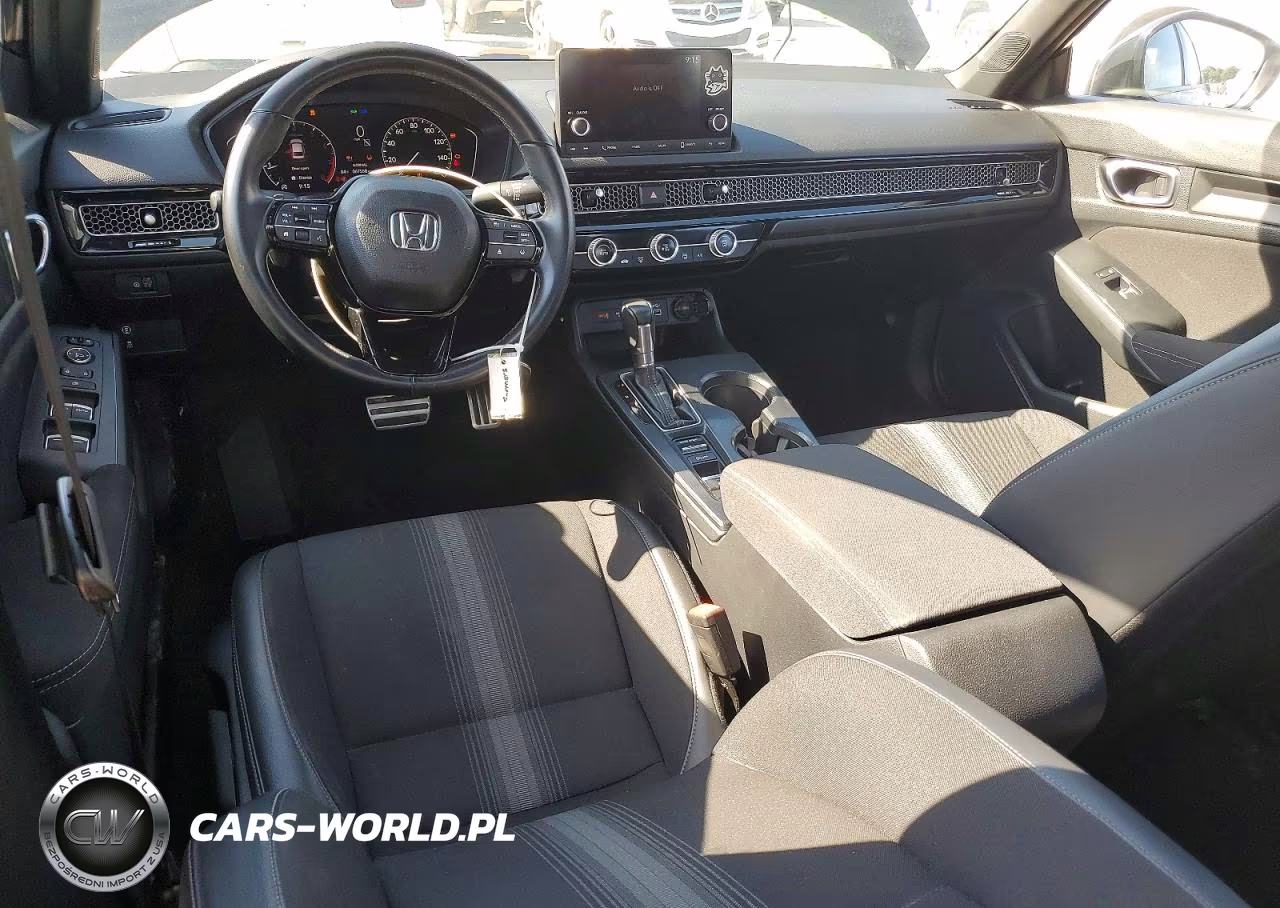 2022 Honda Civic Sport VIN:2HGFE2F55NH601371 - 8