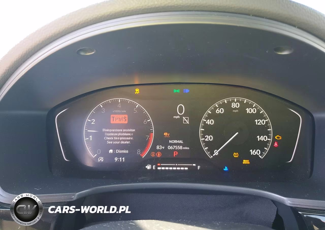 2022 Honda Civic Sport VIN:2HGFE2F55NH601371 - 9
