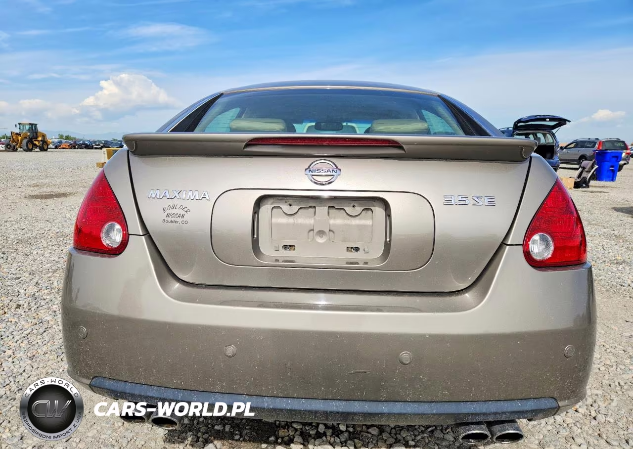 2007 Nissan Maxima 3.5 Se VIN:1N4BA41E87C830215 - 6