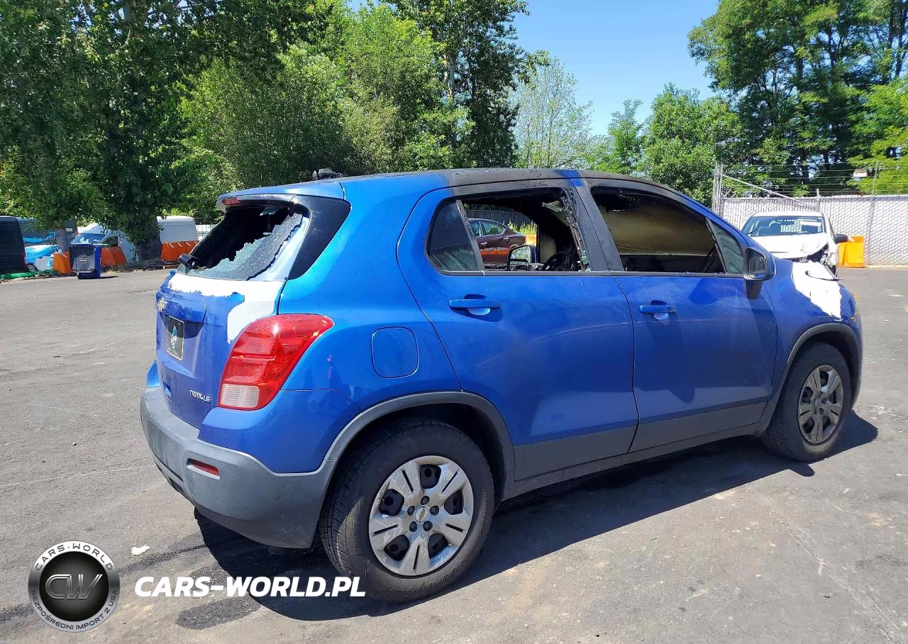 2015 Chevrolet Trax Ls VIN:KL7CJKSB2FB231089 - 3