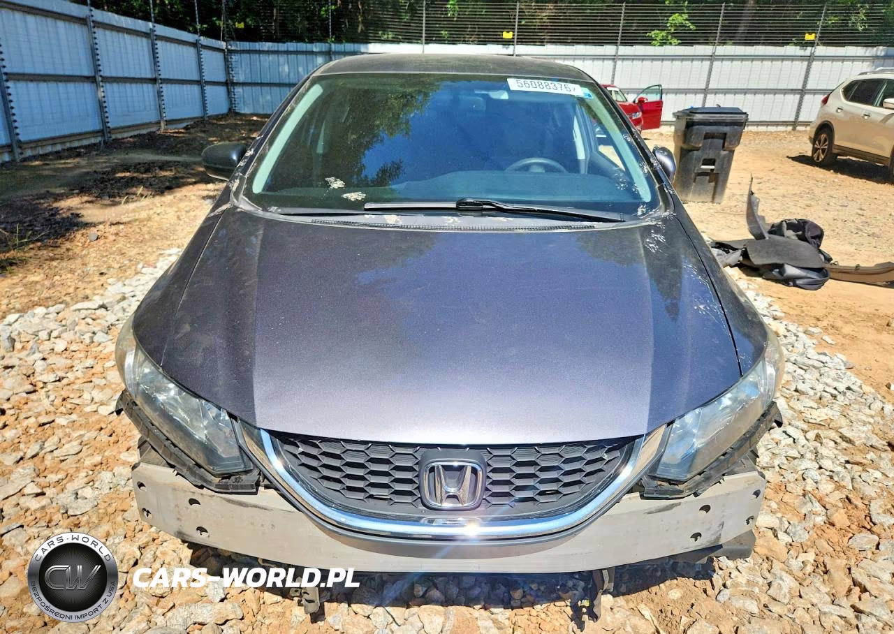 2014 Honda Civic Lx VIN:19XFB2F59EE001830 - 5