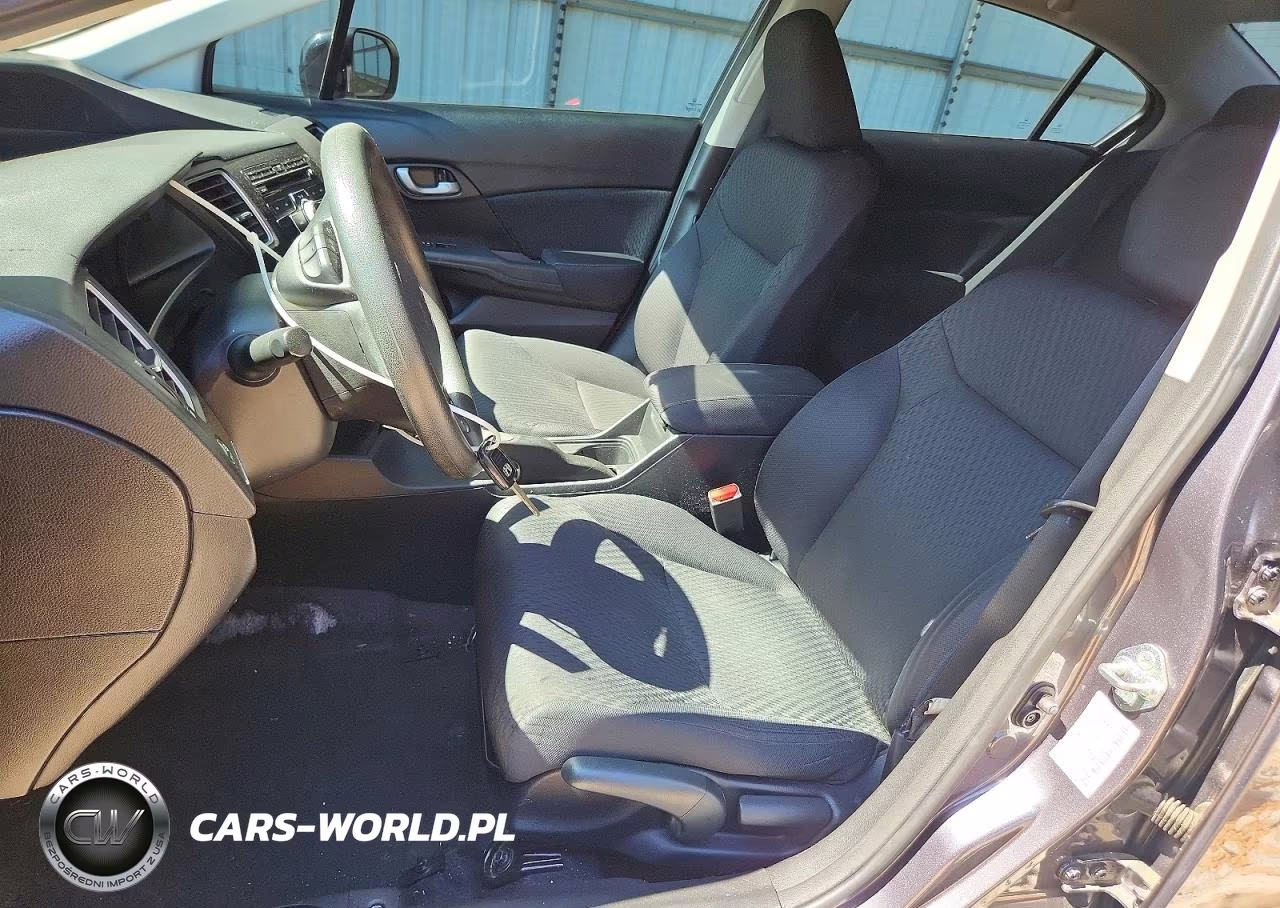 2014 Honda Civic Lx VIN:19XFB2F59EE001830 - 7