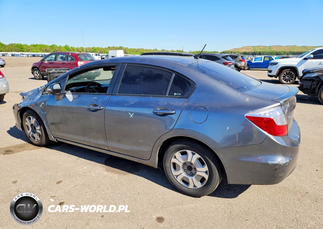 2012 Honda Civic Hybrid VIN:JHMFB4F24CS006704 - 2