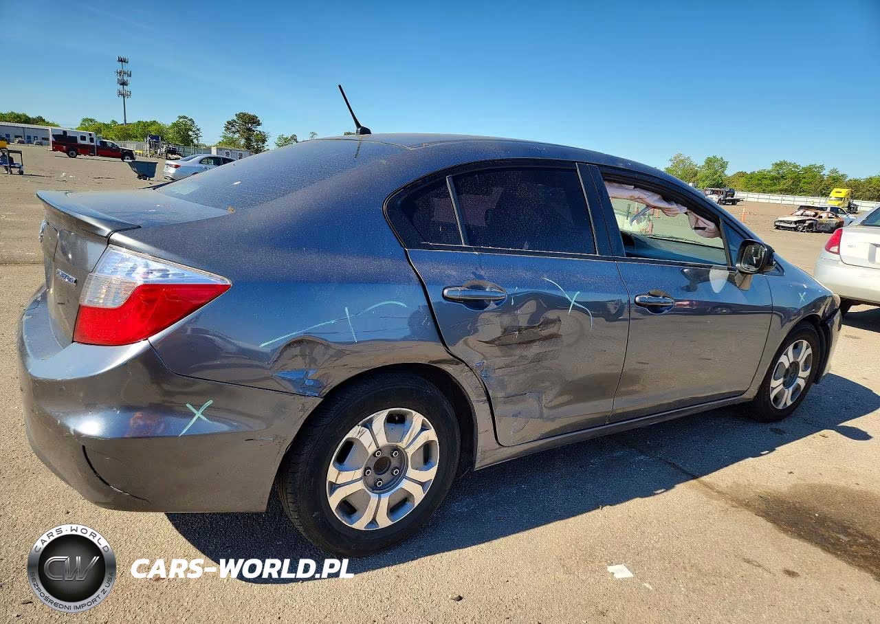 2012 Honda Civic Hybrid VIN:JHMFB4F24CS006704 - 3