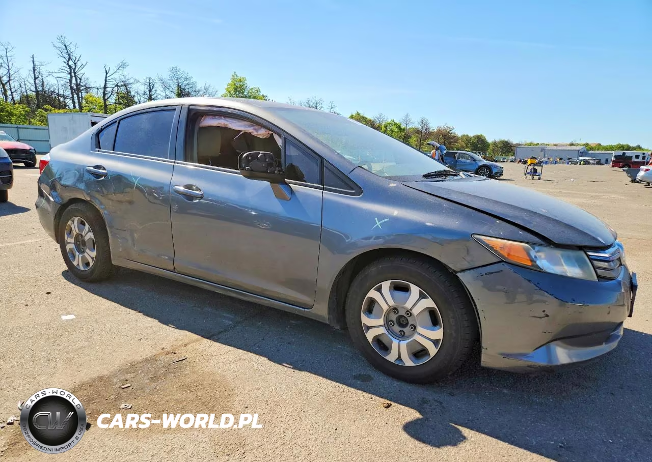 2012 Honda Civic Hybrid VIN:JHMFB4F24CS006704 - 4
