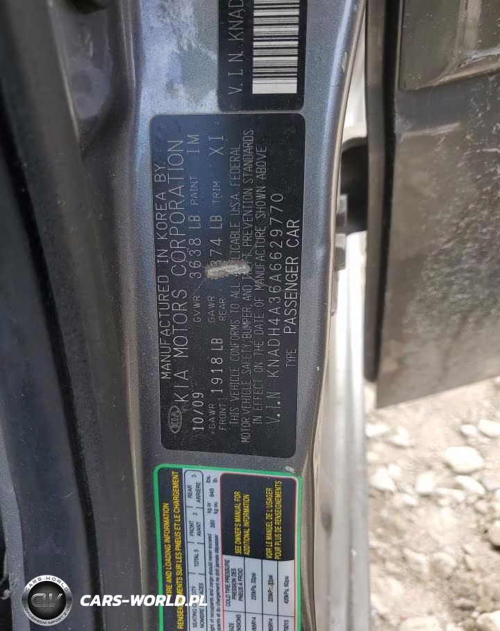 KIA RIO LX VIN:KNADH4A36A6629770 - 12
