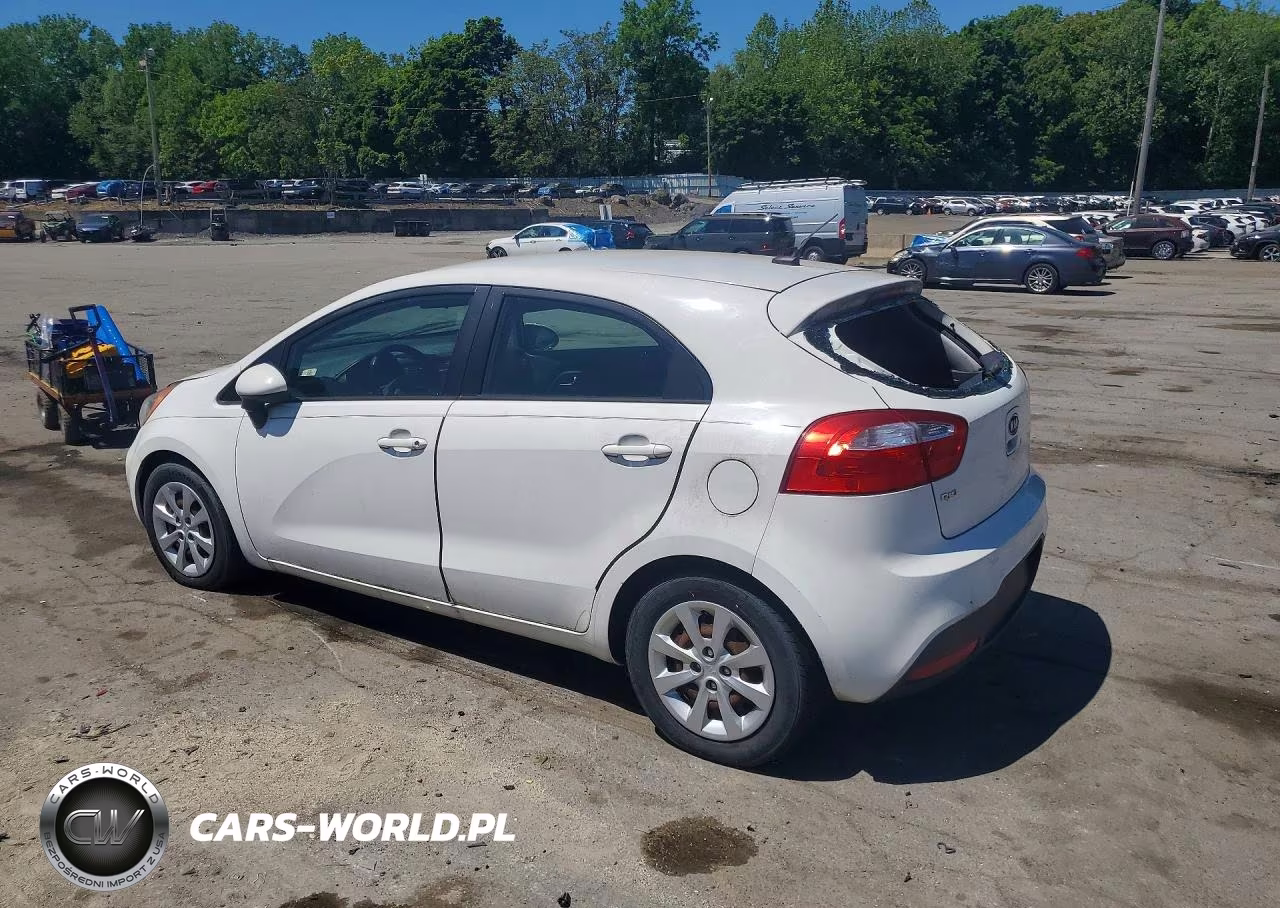 2012 Kia Rio Lx VIN:KNADM5A30C6015754 - 2