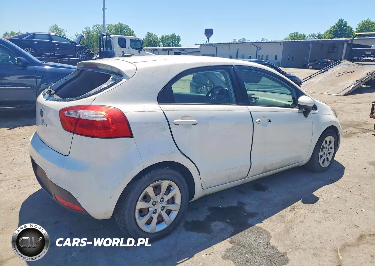 2012 Kia Rio Lx VIN:KNADM5A30C6015754 - 3