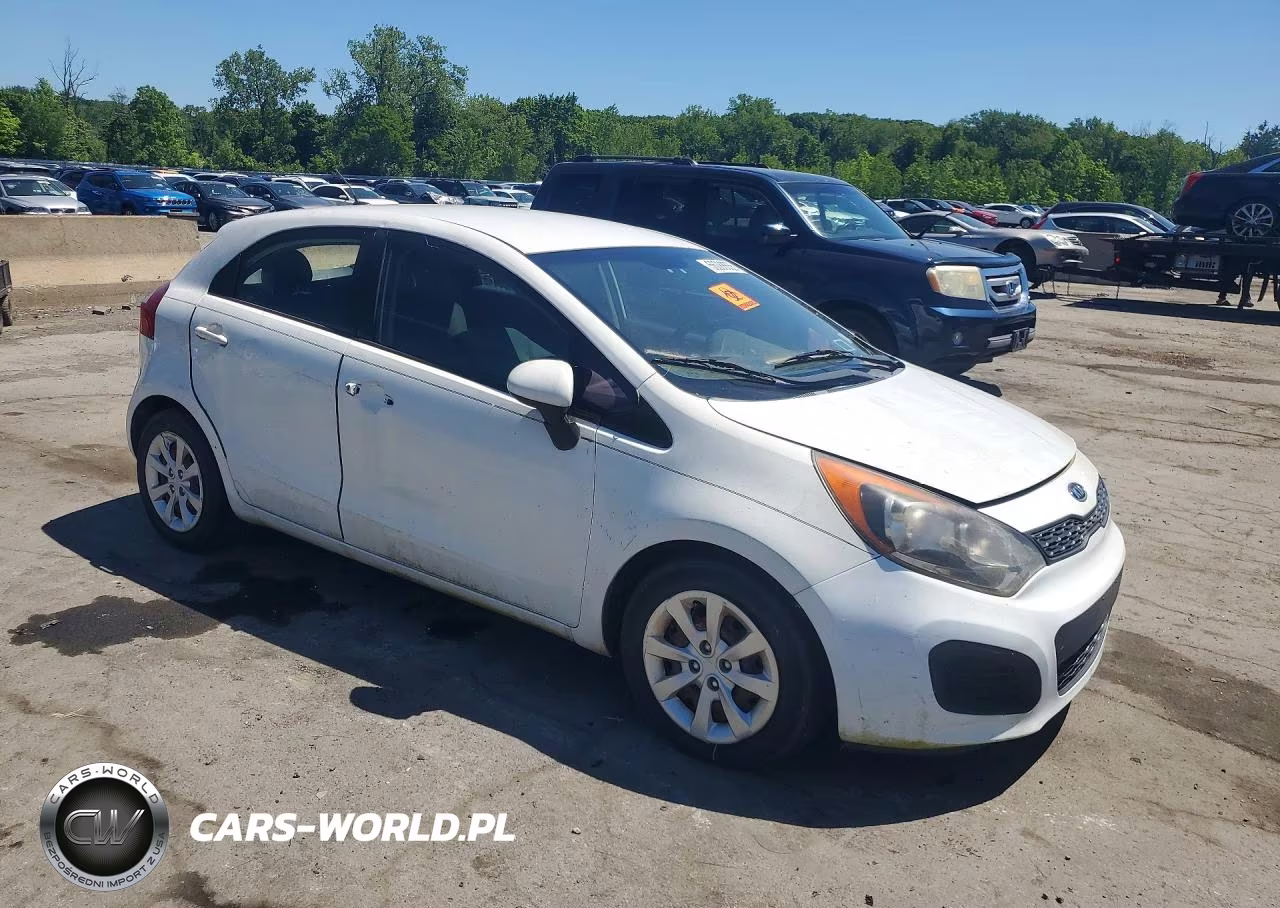 2012 Kia Rio Lx VIN:KNADM5A30C6015754 - 4