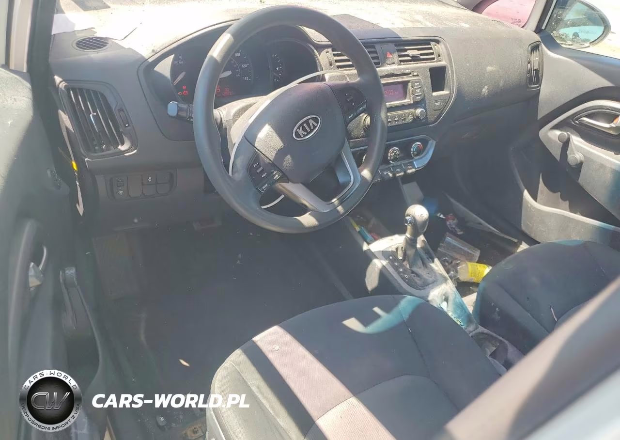 2012 Kia Rio Lx VIN:KNADM5A30C6015754 - 8