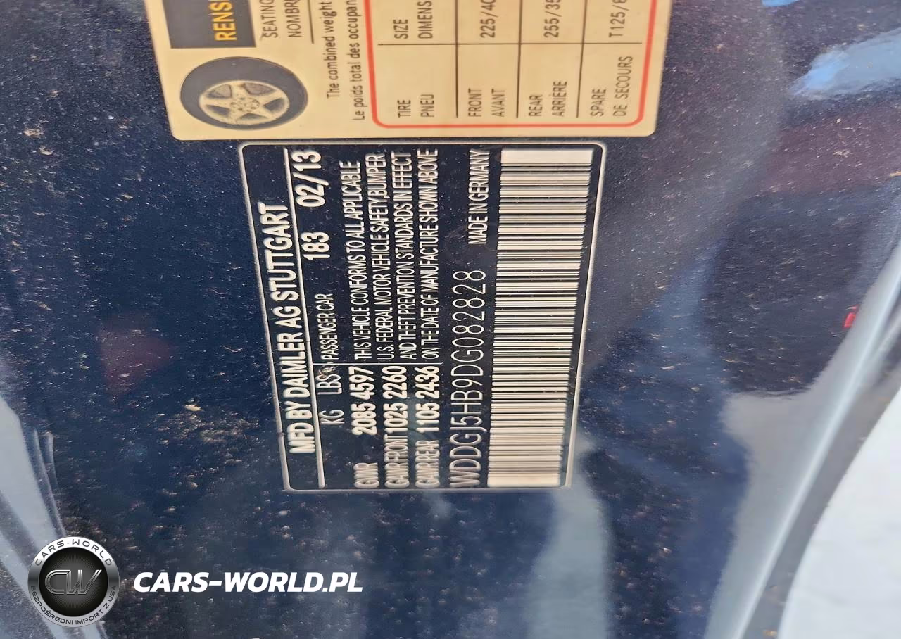 2013 Mercedes-Benz C 350 VIN:WDDGJ5HB9DG082828 - 12