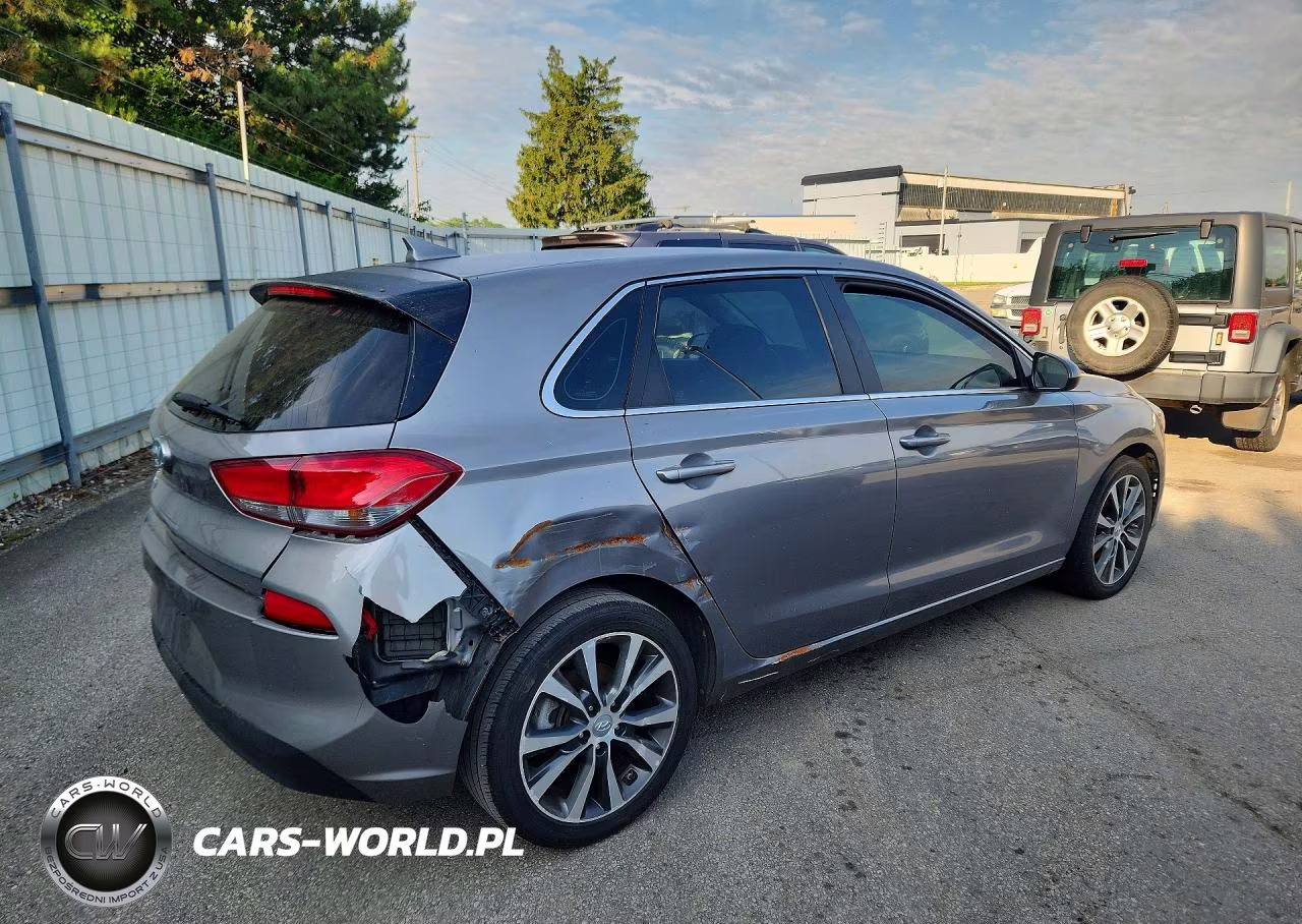 2020 Hyundai Elantra Gt Base VIN:KMHH35LE7LU146046 - 3
