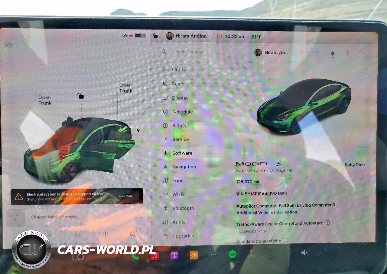 2020 Tesla Model 3 VIN:5YJ3E1EA4LF631524 - 9