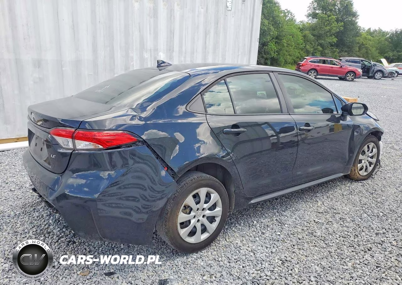 2022 Toyota Corolla Le VIN:5YFEPMAE1NP387416 - 3