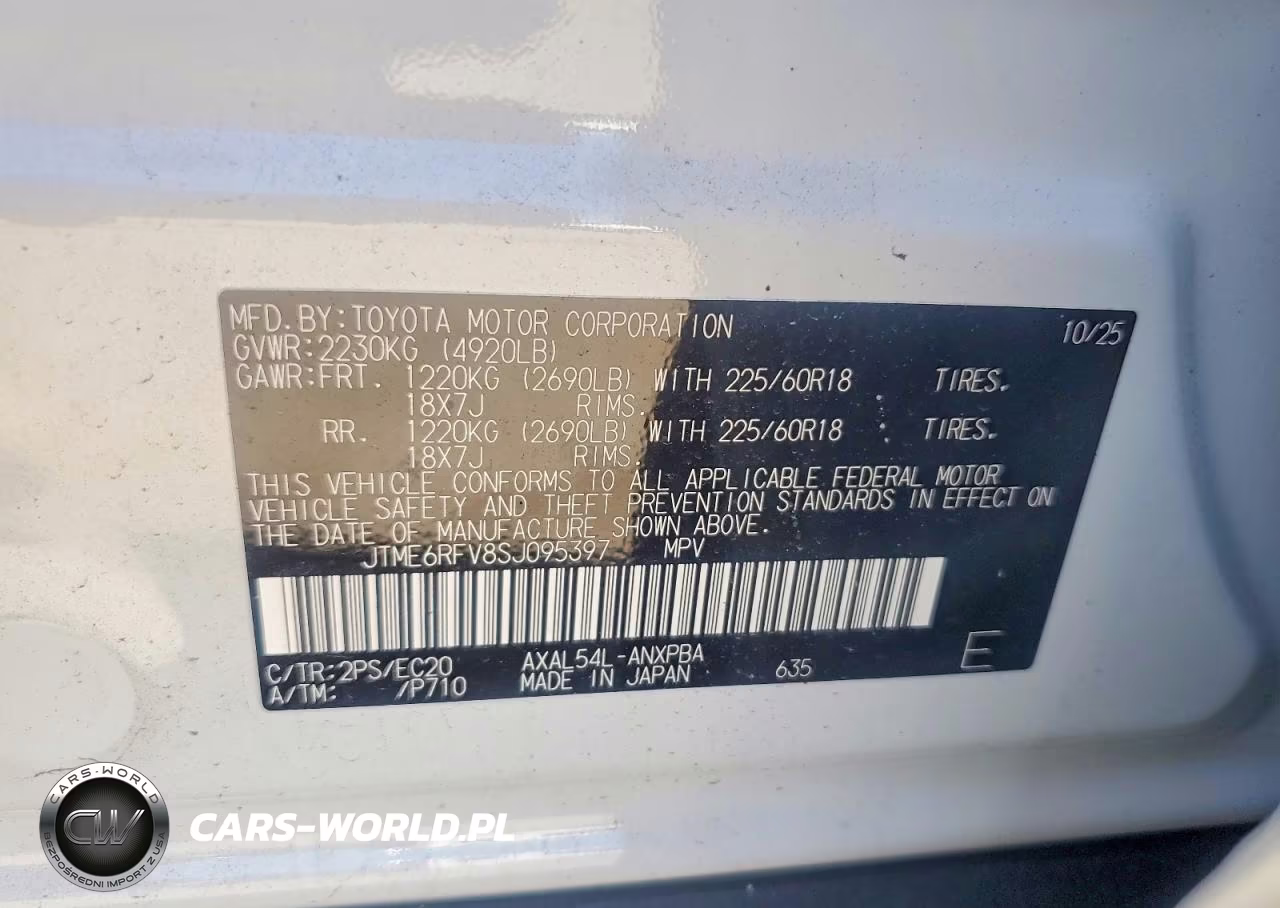 2025 Toyota Rav4 Xse VIN:JTME6RFV8SJ095397 - 13