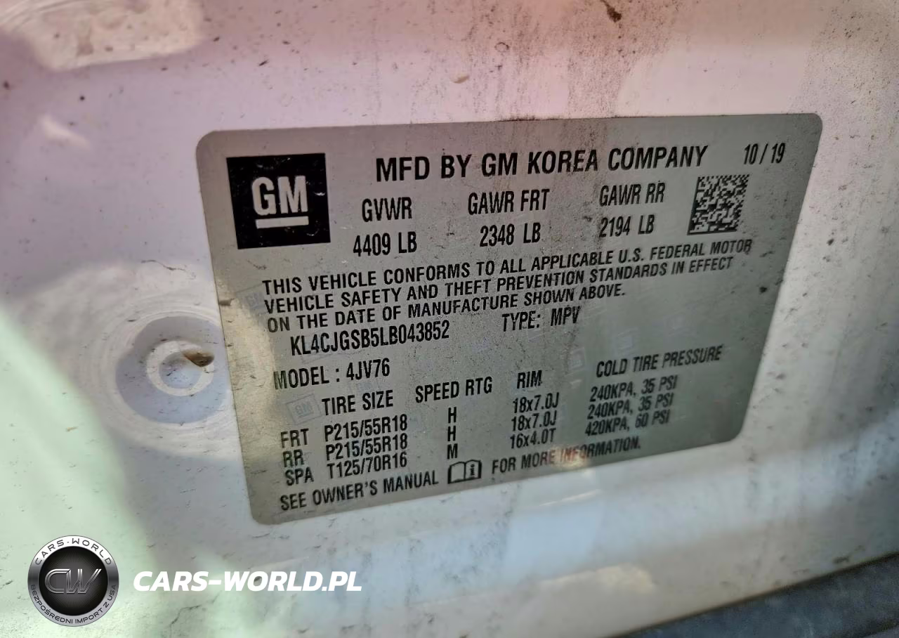 2020 Buick Encore Essence VIN:KL4CJGSB5LB043852 - 13