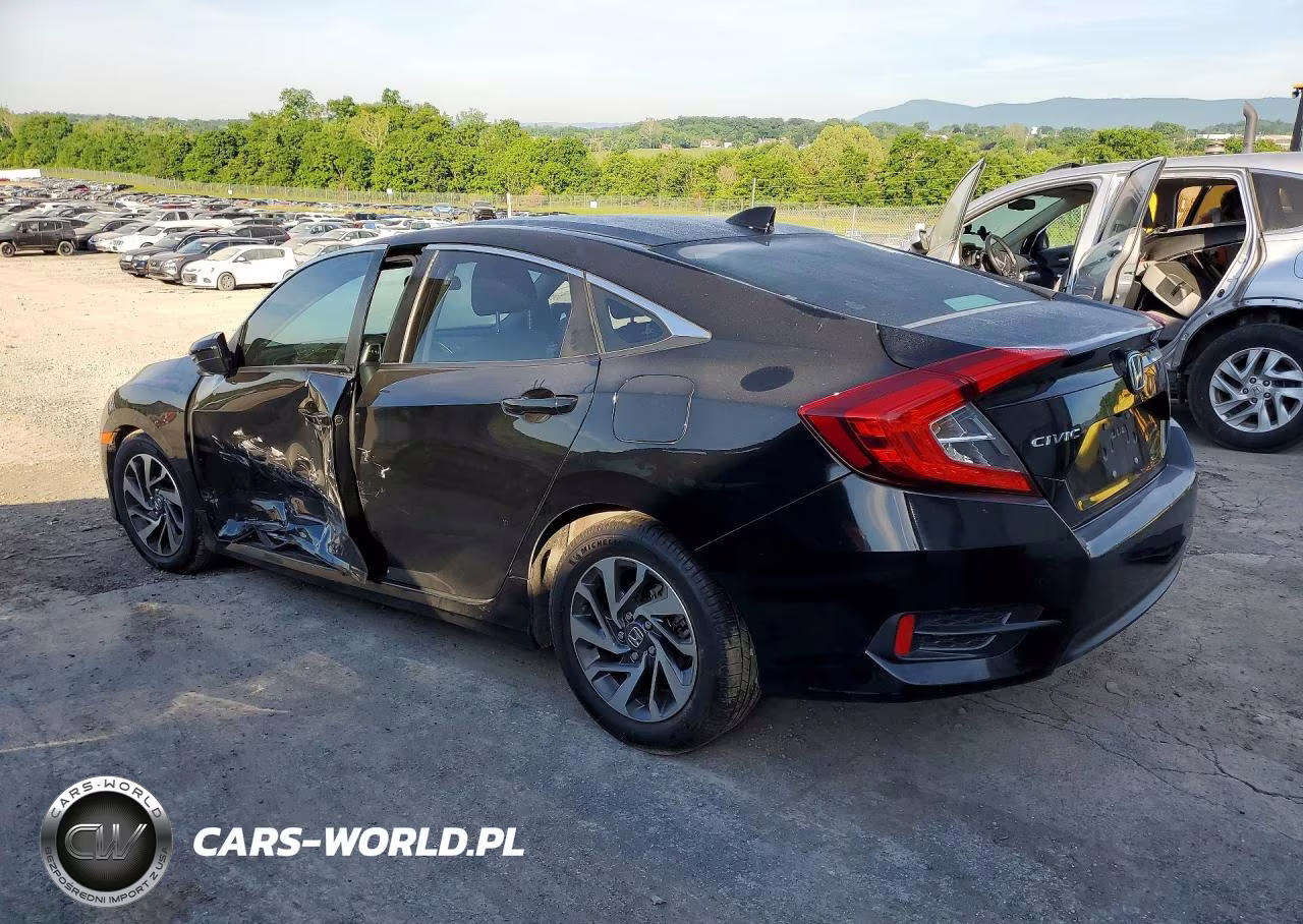 2017 Honda Civic Ex VIN:19XFC2F76HE016854 - 2
