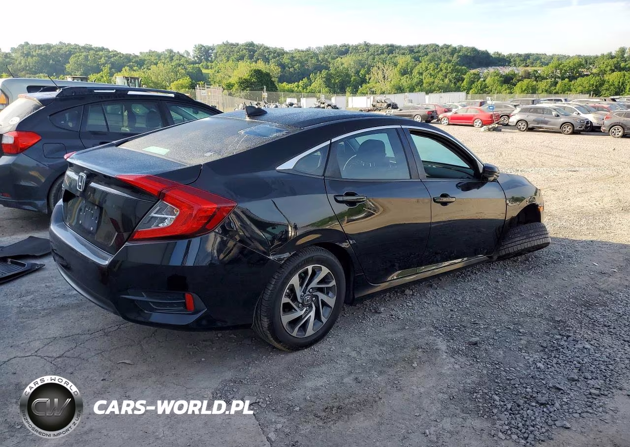 2017 Honda Civic Ex VIN:19XFC2F76HE016854 - 3