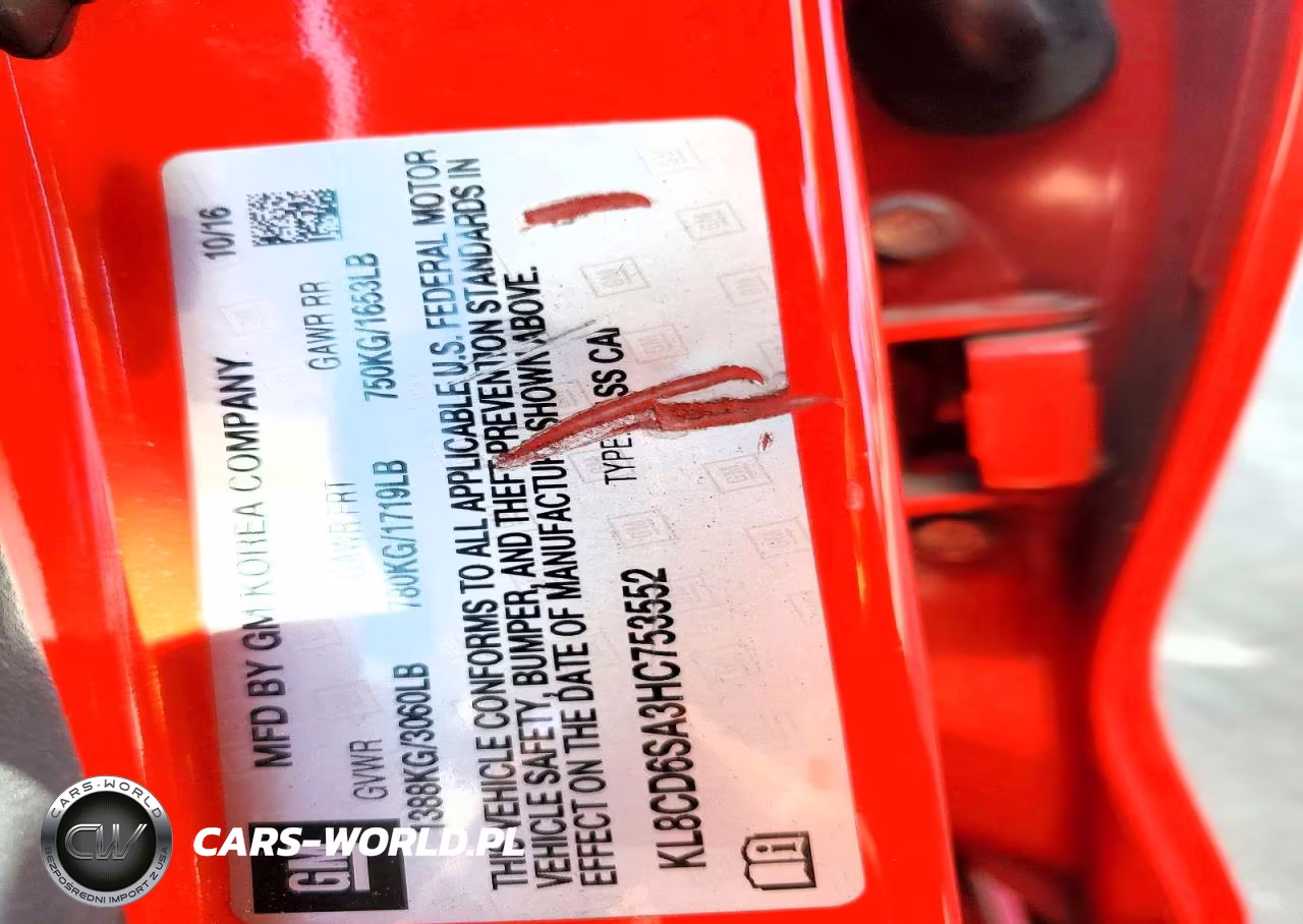2017 Chevrolet Spark 1Lt VIN:KL8CD6SA3HC753552 - 13
