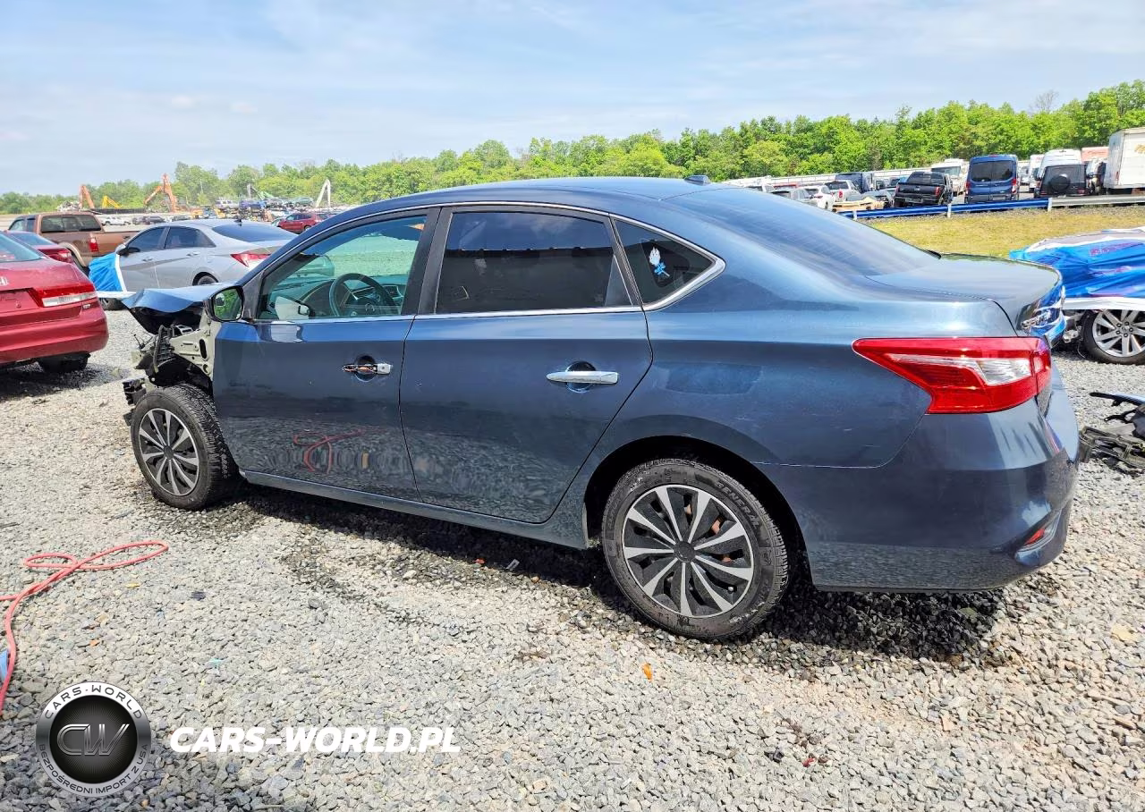 2017 Nissan Sentra Sv VIN:3N1AB7AP2HY346820 - 2