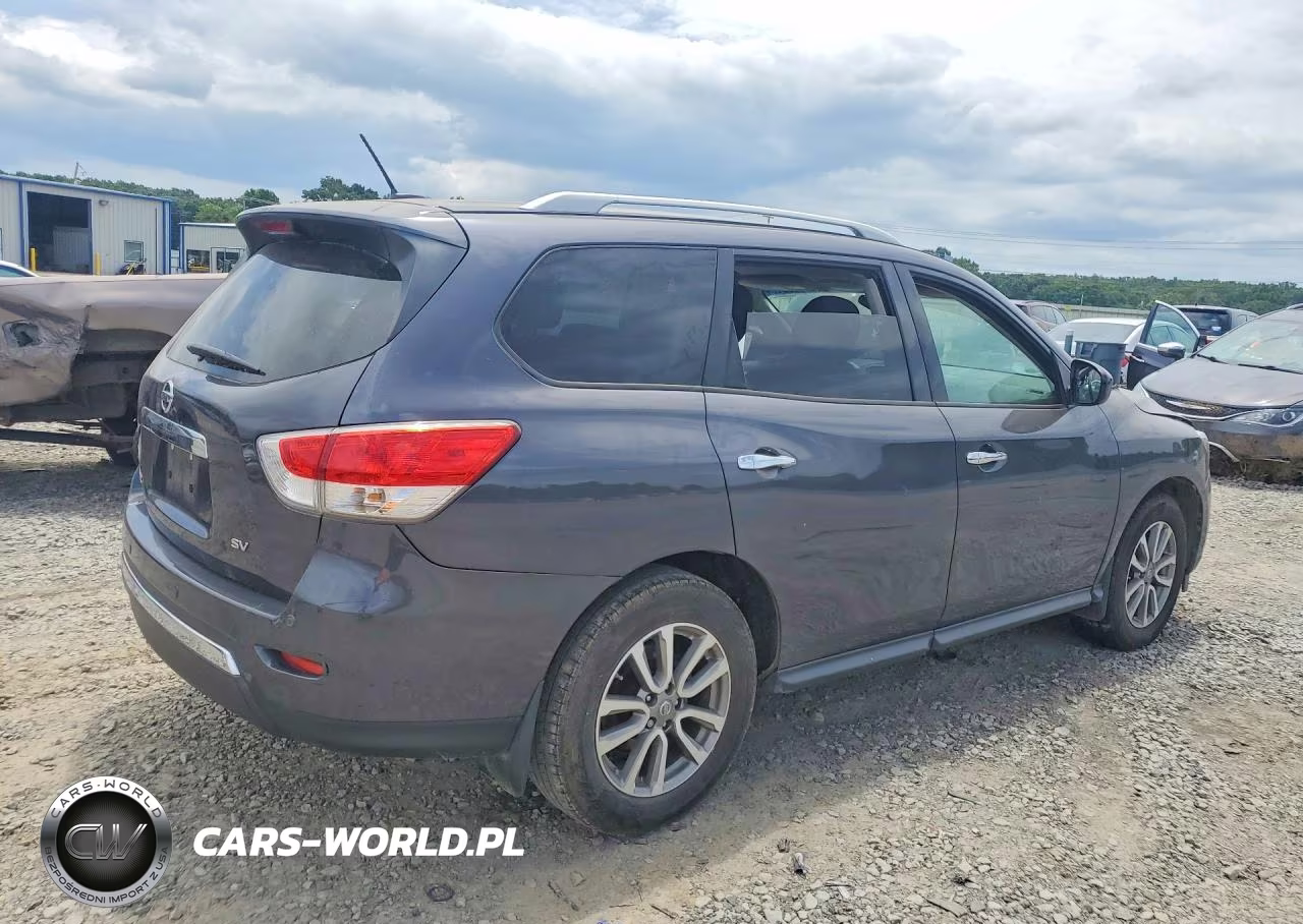 2014 Nissan Pathfinder Sv VIN:5N1AR2MN7EC730811 - 3