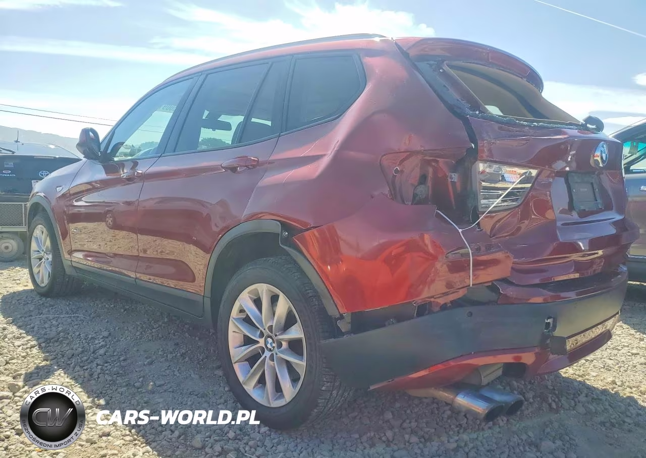 2013 BMW X3 xDrive28I VIN:5UXWX9C58D0A19694 - 2
