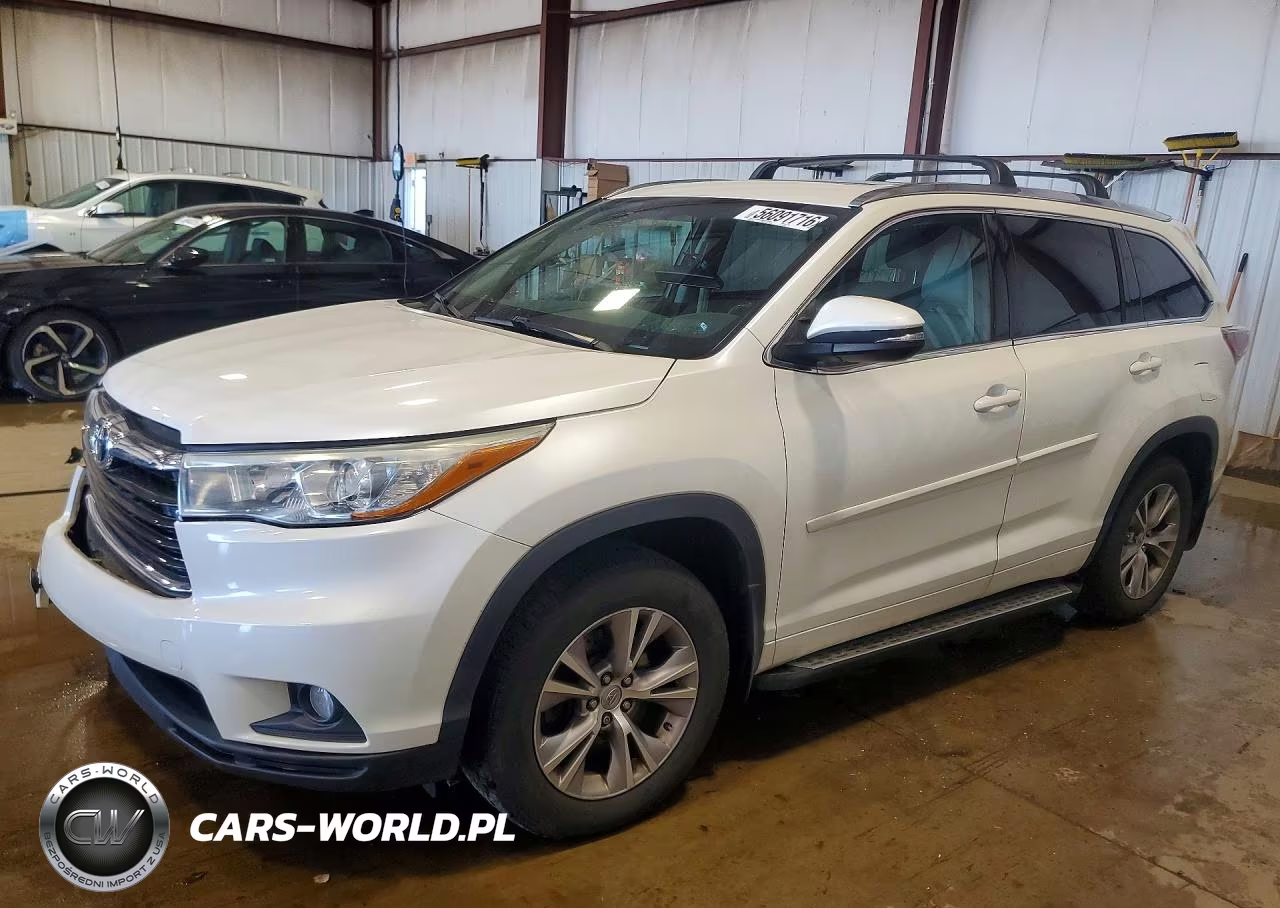 2015 Toyota Highlander Xle – zdjęcie 1 z 12