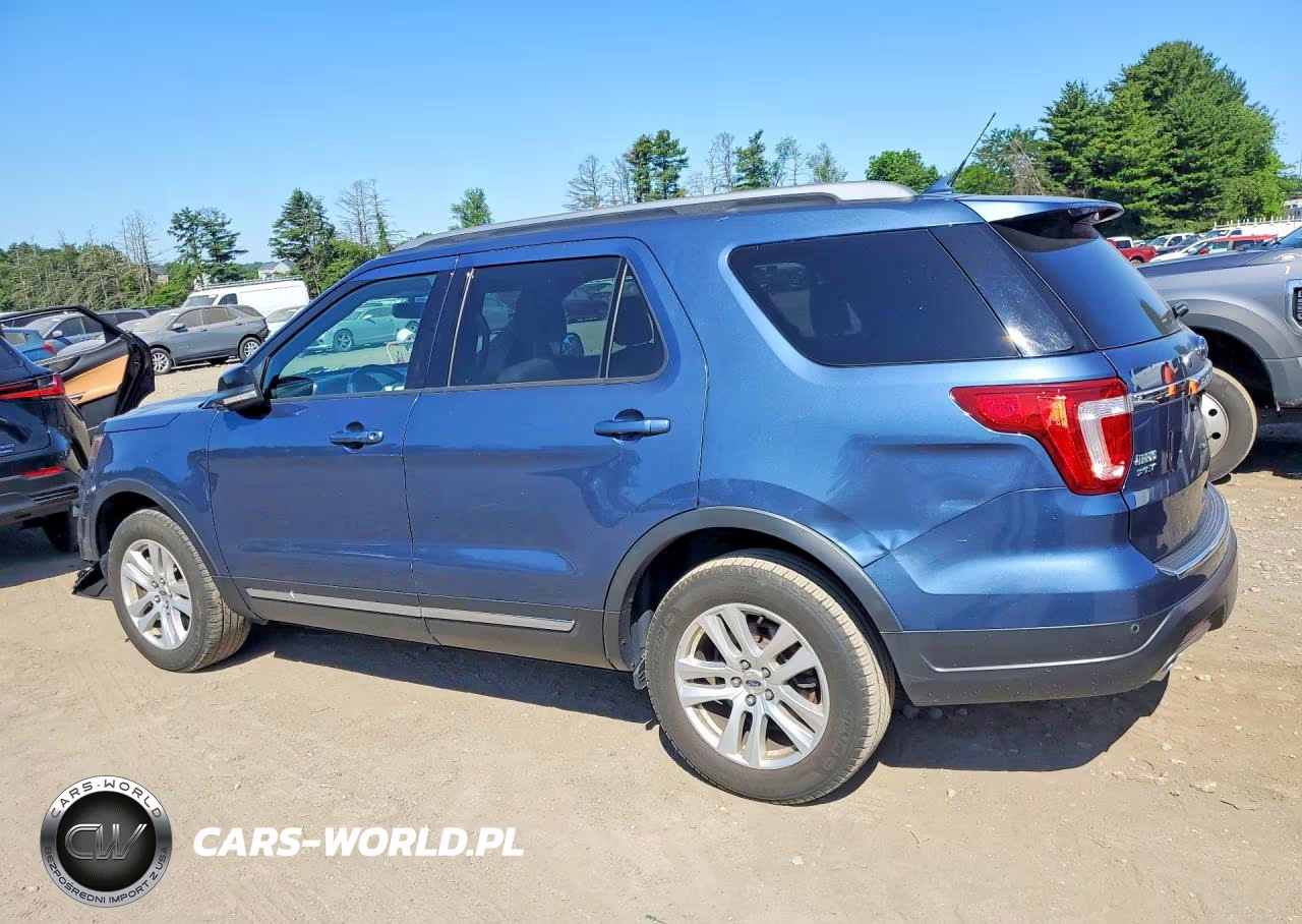 2018 Ford Explorer Xlt VIN:1FM5K8D86JGA77152 - 2