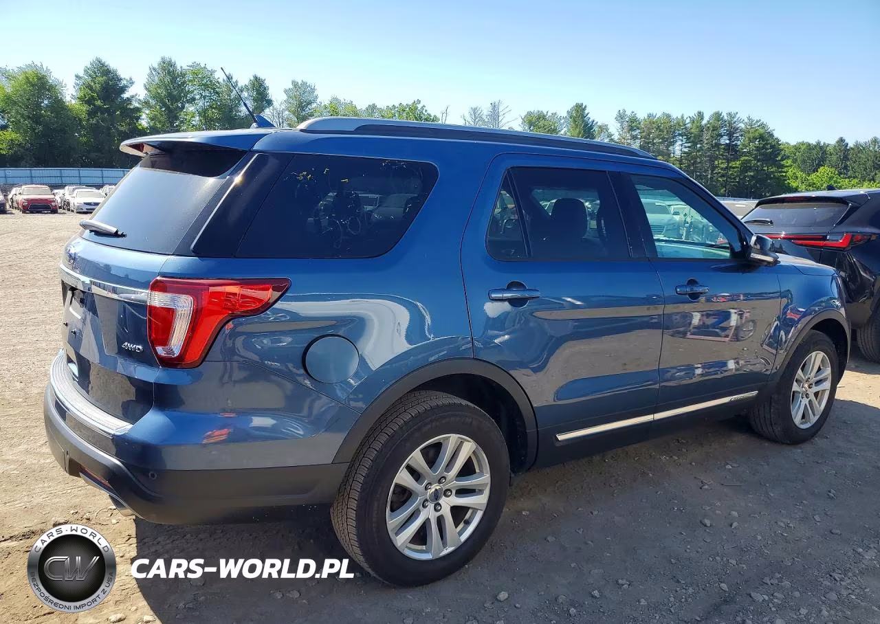 2018 Ford Explorer Xlt VIN:1FM5K8D86JGA77152 - 3