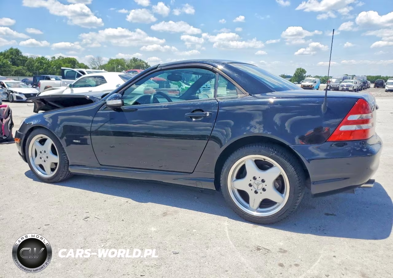 2001 Mercedes-Benz Slk 320 VIN:WDBKK65F31F210737 - 2