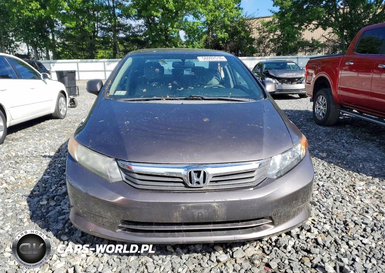 2012 Honda Civic Lx VIN:2HGFB2F53CH569316 - 5