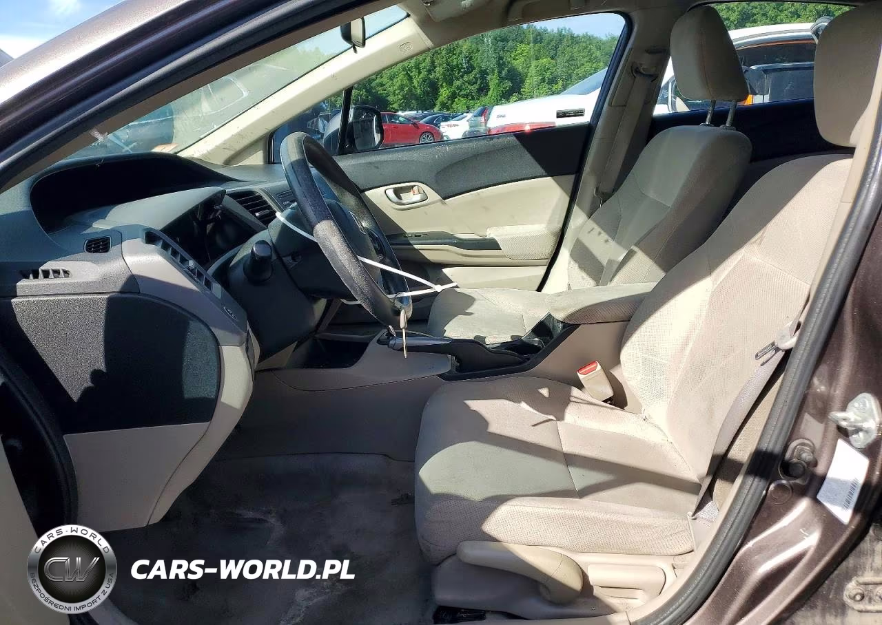 2012 Honda Civic Lx VIN:2HGFB2F53CH569316 - 7