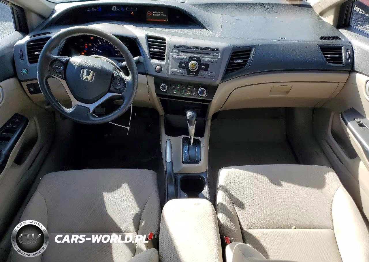 2012 Honda Civic Lx VIN:2HGFB2F53CH569316 - 8
