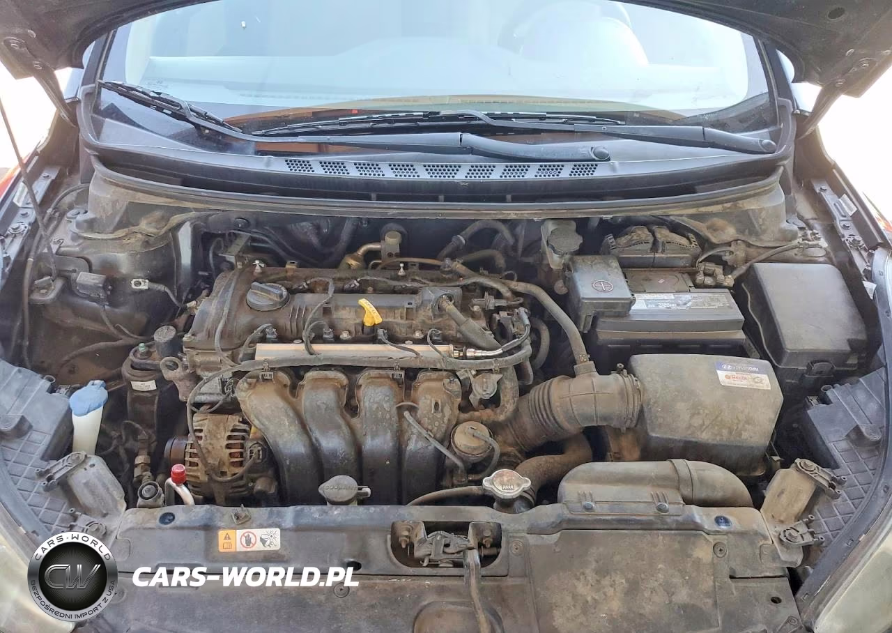 2012 Hyundai Elantra Gls VIN:KMHDH4AE1CU370443 - 11