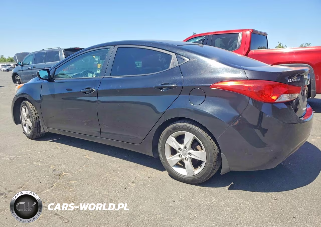 2012 Hyundai Elantra Gls VIN:KMHDH4AE1CU370443 - 2