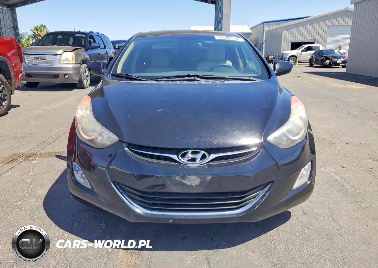 2012 Hyundai Elantra Gls VIN:KMHDH4AE1CU370443 - 5