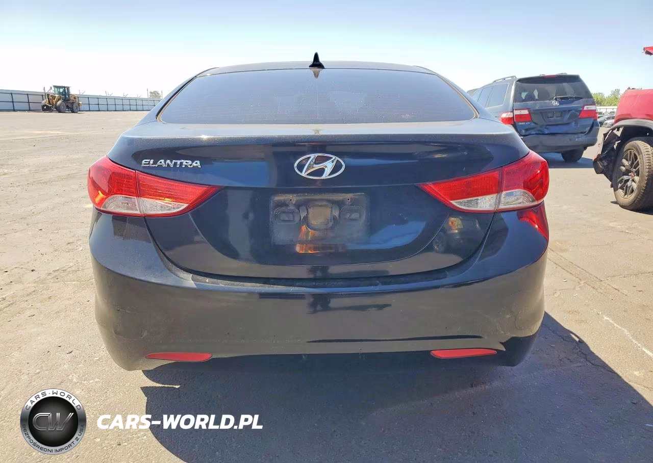 2012 Hyundai Elantra Gls VIN:KMHDH4AE1CU370443 - 6