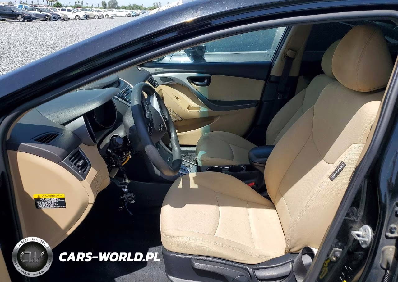 2012 Hyundai Elantra Gls VIN:KMHDH4AE1CU370443 - 7